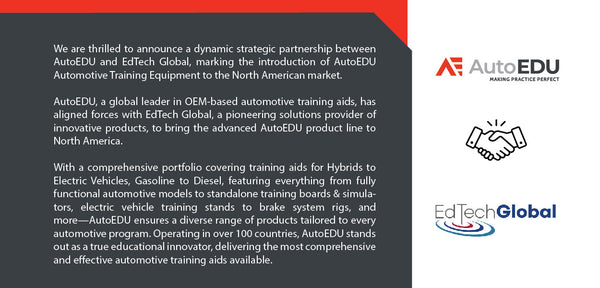 Strategic partnership between AutoEDU and EdTech Global