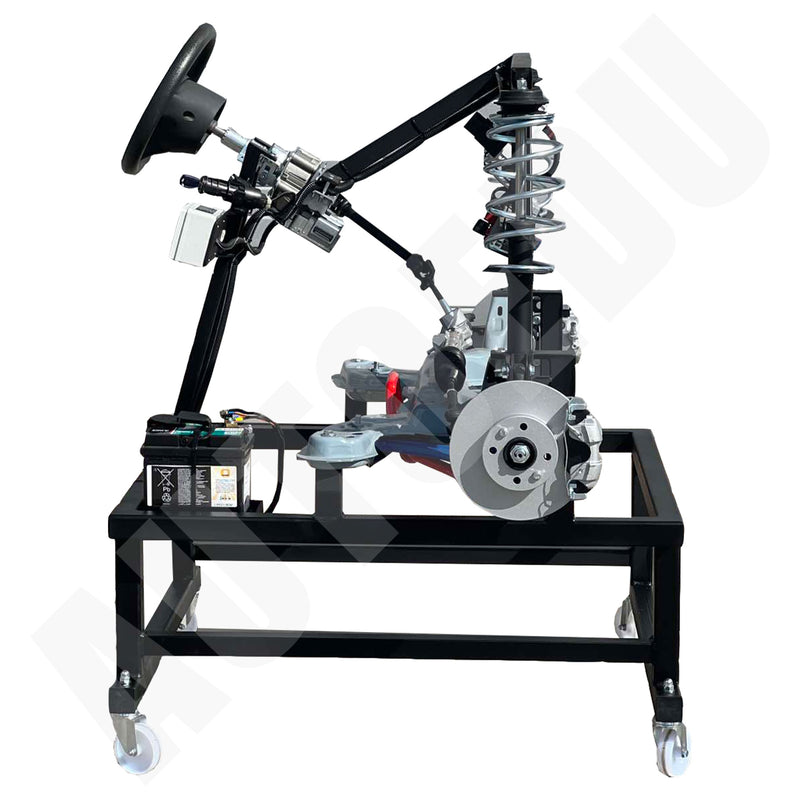 Electric power-assisted steering (EPS) system with suspension Educational Trainer AE410778E AutoEDU