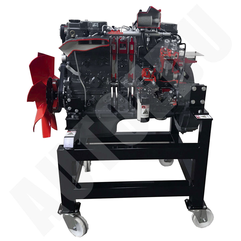 Sectioned engine Iveco, Common Rail system (CR) complete with all parts Educational Trainer AE36082 AutoEDU