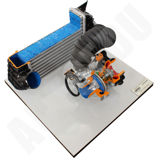 Turbo intercooler (on base) – manual –  Educational Trainer AE410450M AutoEDU