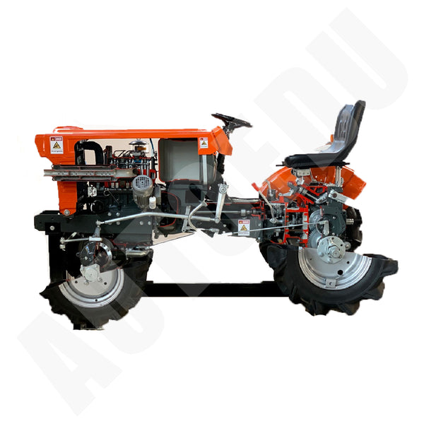4 wheel drive farm tractor “KUBOTA” CUTAWAY Educational Trainer AE38000E AutoEDU