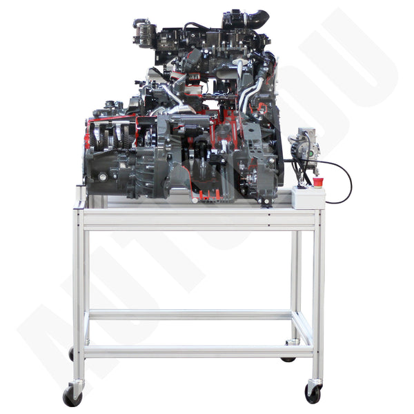 Automotive Diesel Common rail INJECTION + GEARBOX cutaway Educational Trainer AEMBA170 AutoEDU