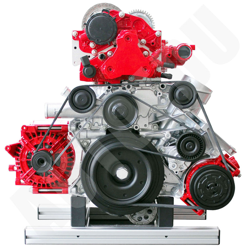 Automotive Diesel DOHC Common Rail engine ½ cutaway trainer IVDD-CR02 AutoEDU