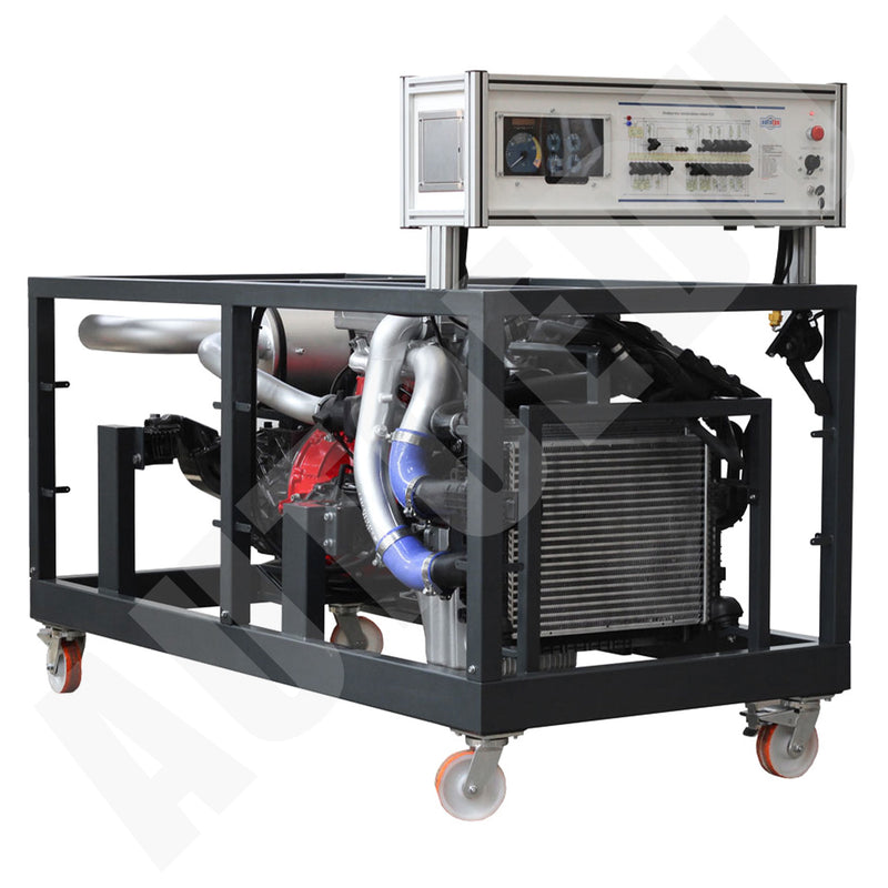 Automotive Educational Truck Diesel engine trainer with PLD system MVSPLD2 AutoEDU