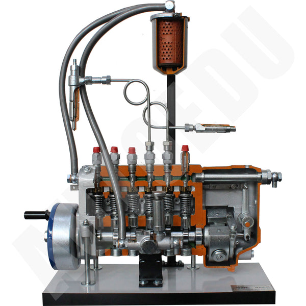 INJECTION PUMP WITH 6 IN-LINE CYLINDERS cutaway Educational Trainer AE410200M AutoEDU