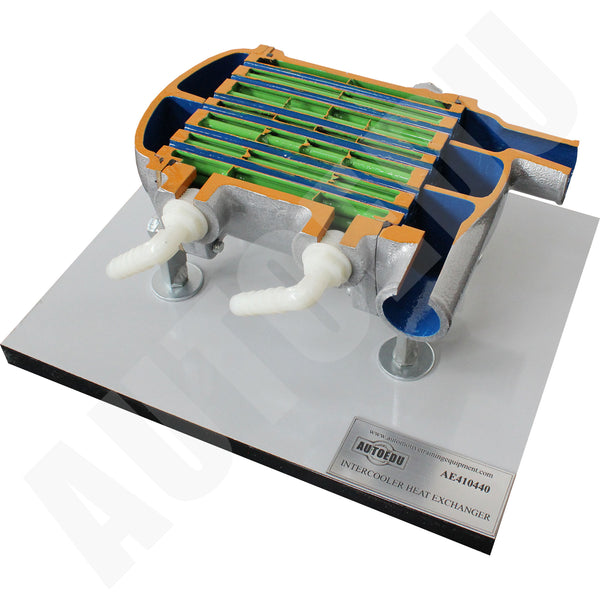 Intercooler heat exchanger (on base) – static Educational Trainer AE410440 AutoEDU