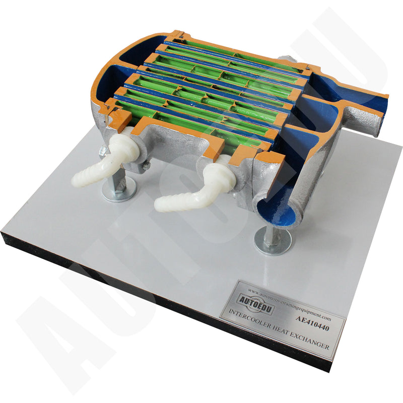 Intercooler heat exchanger (on base) – static Educational Trainer AE410440 AutoEDU