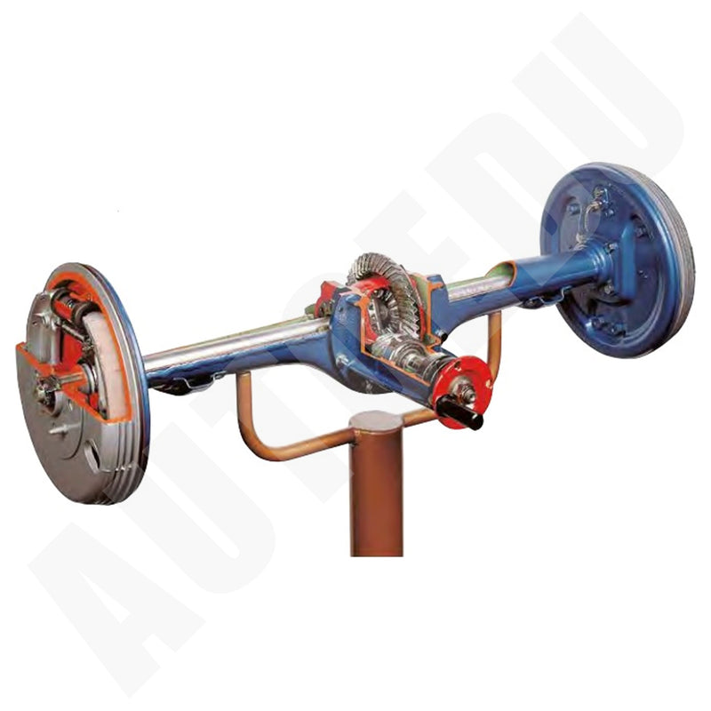 Rear-axle with differential (on stand with wheels) – manual Educational Trainer AE411200M AutoEDU