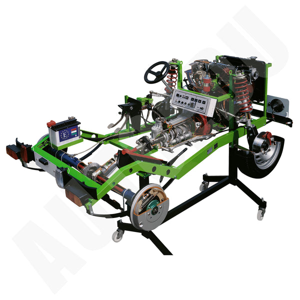 Standard petrol multi-point engine chassis Educational Trainer AE35350E AutoEDU
