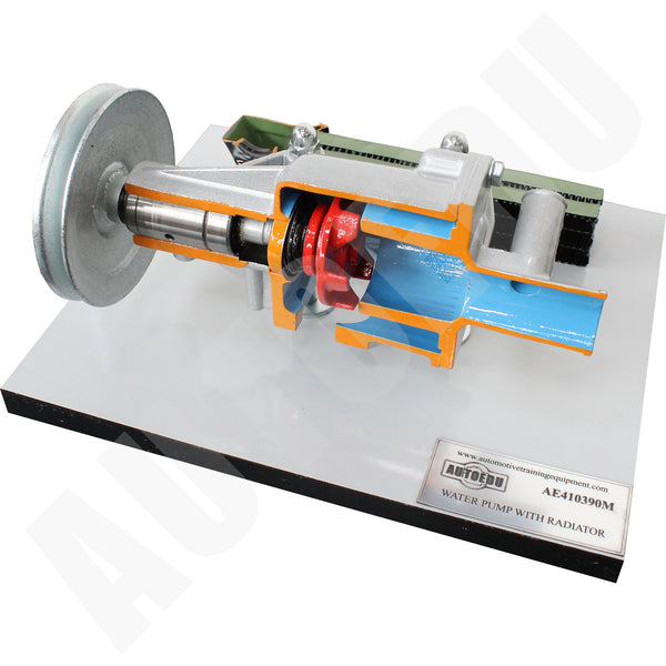 Water pump with radiator – manual – Educational Trainer AE410390M AutoEDU